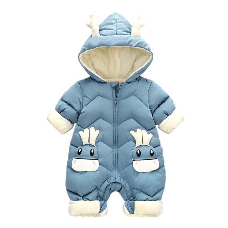 Stay Cozy This Winter with Our Adorable Baby Winter Romper!