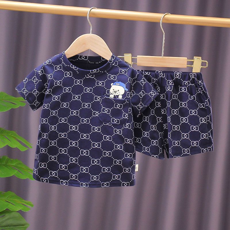Boys Summer Suit Trendy Korean Style