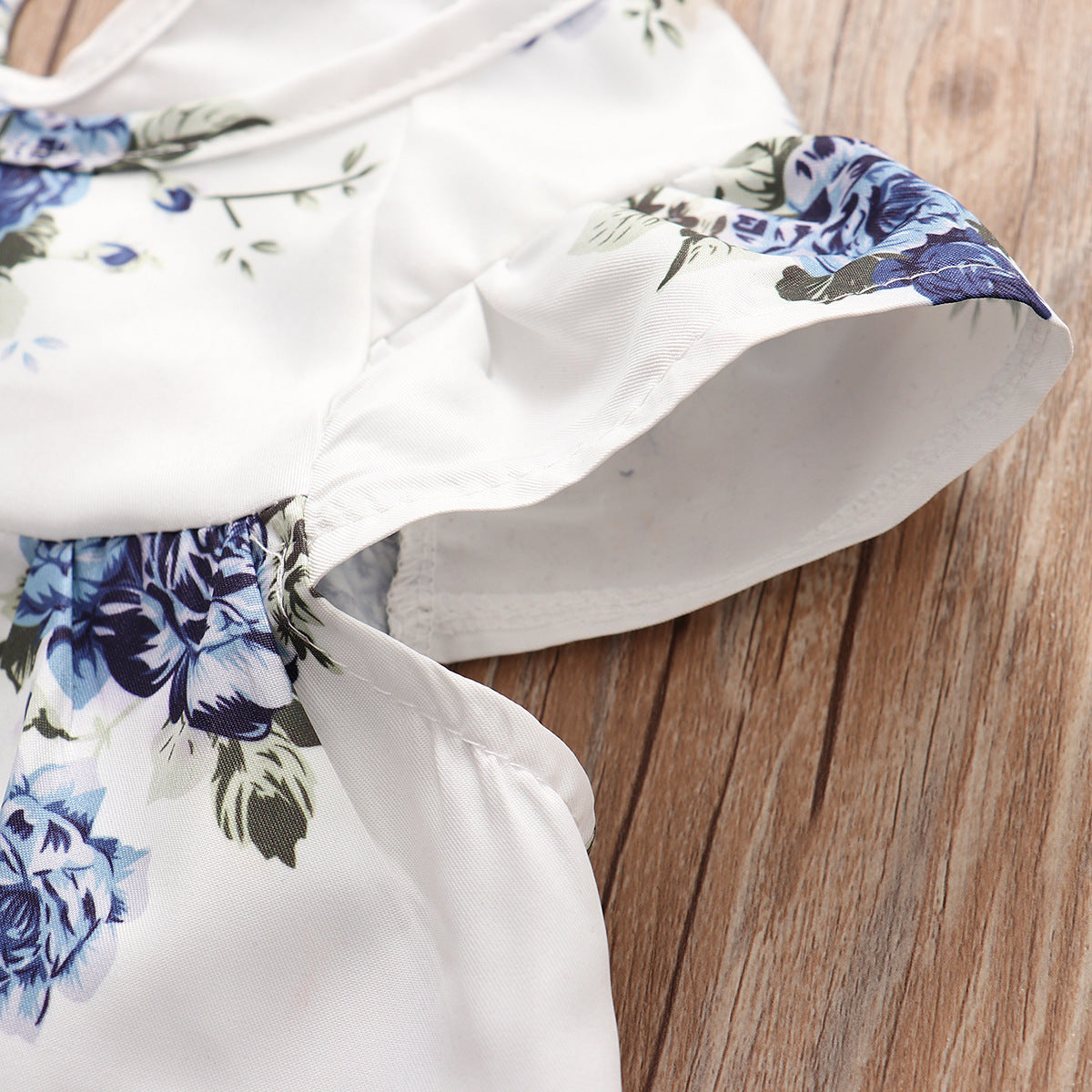 Pleated Skirt Floral Shorts Set