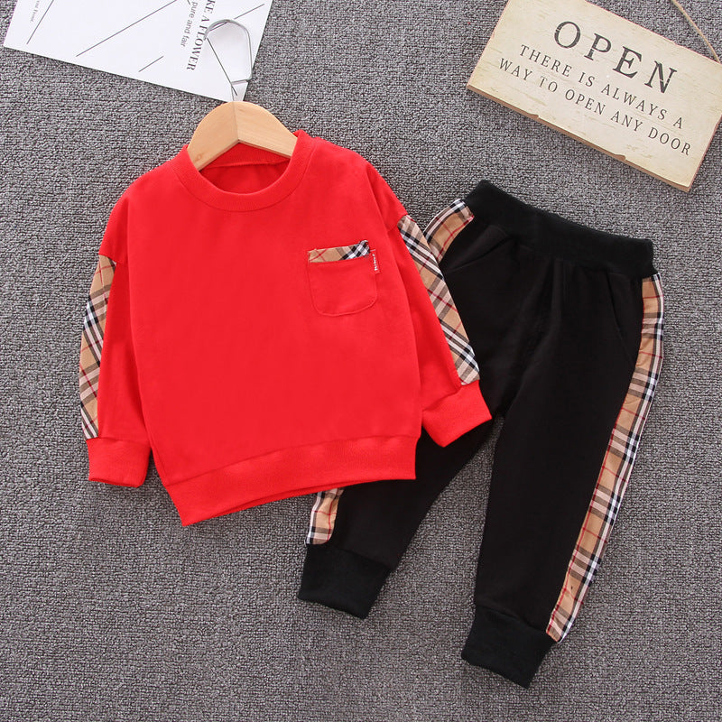 European And American Boys Suit