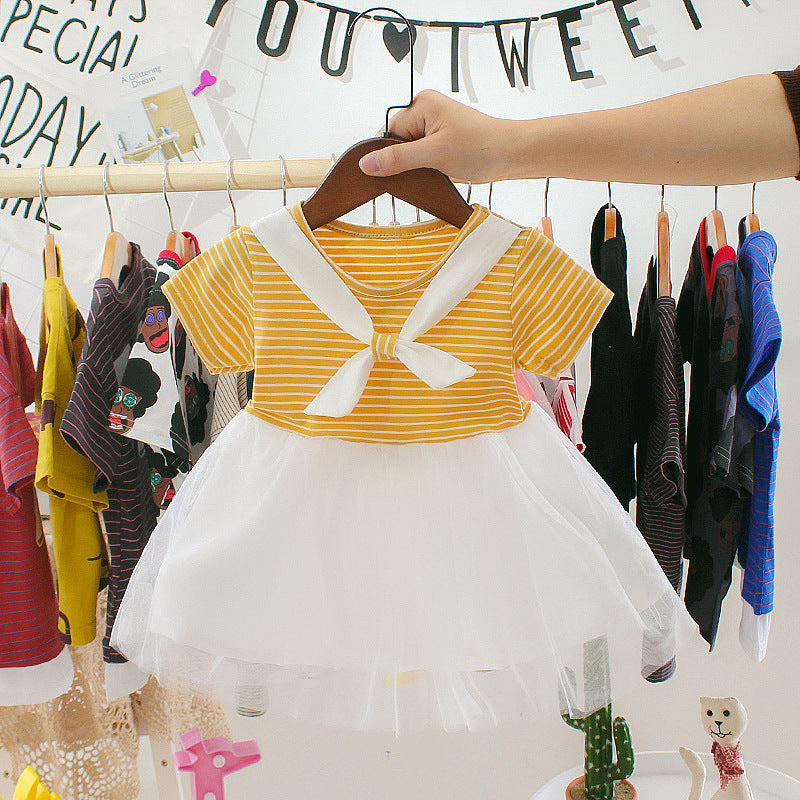 Baby Princess Birthday Party Mesh Dresses
