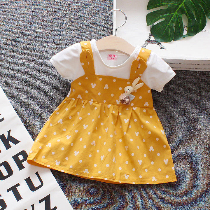 Baby Princess Birthday Party Mesh Dresses