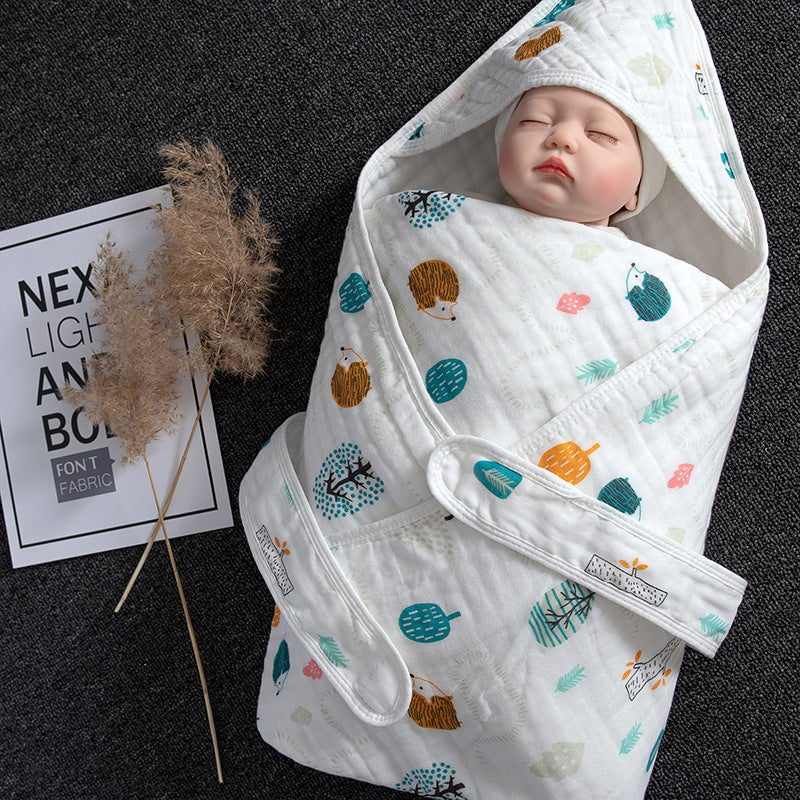 Cotton Baby Care Blanket swaddling towel