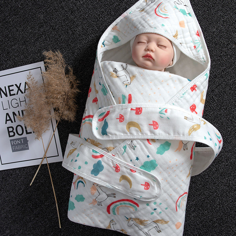 Cotton Baby Care Blanket swaddling towel