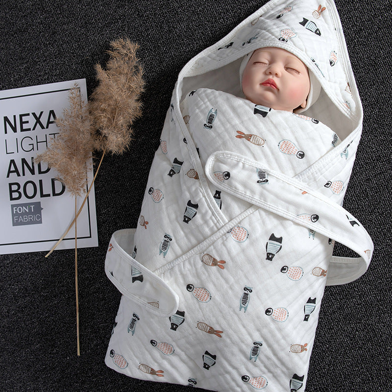 Cotton Baby Care Blanket swaddling towel