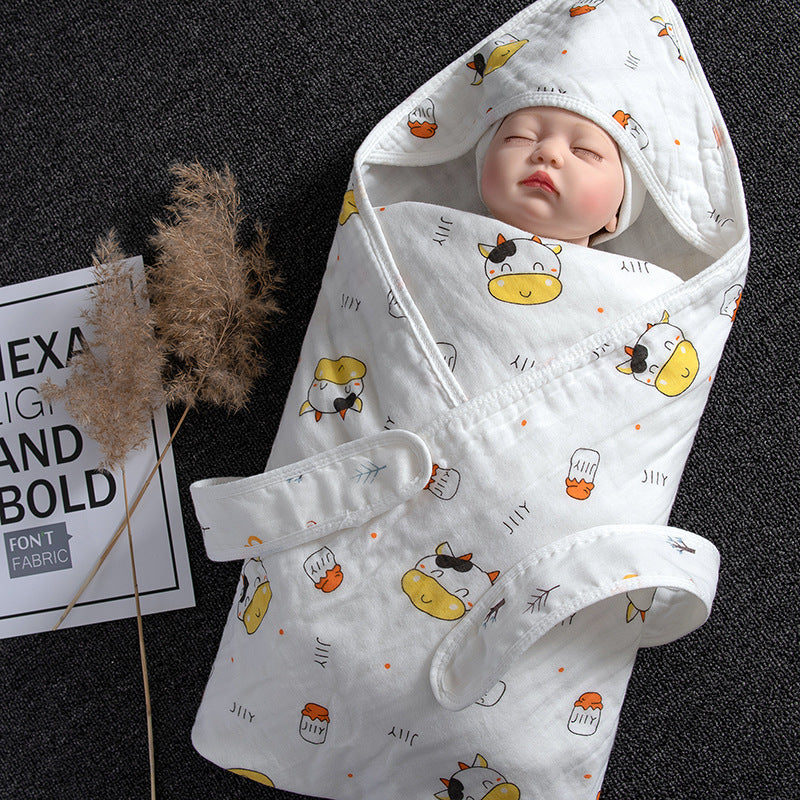Cotton Baby Care Blanket swaddling towel