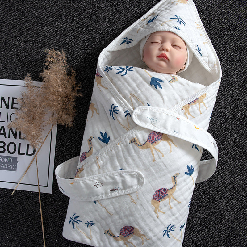 Cotton Baby Care Blanket swaddling towel