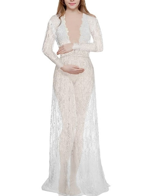 Maternity Maxi Dress Plus Size Pregnancy