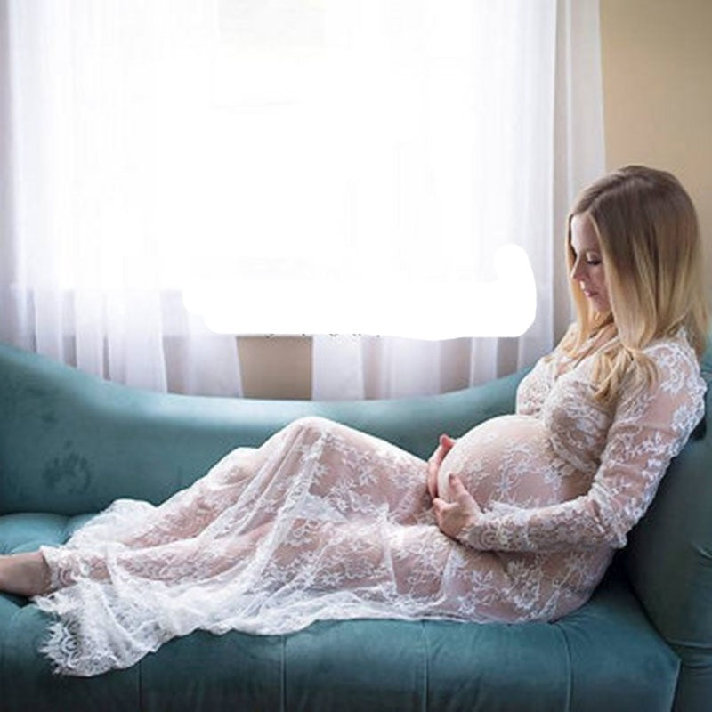 Maternity Maxi Dress Plus Size Pregnancy