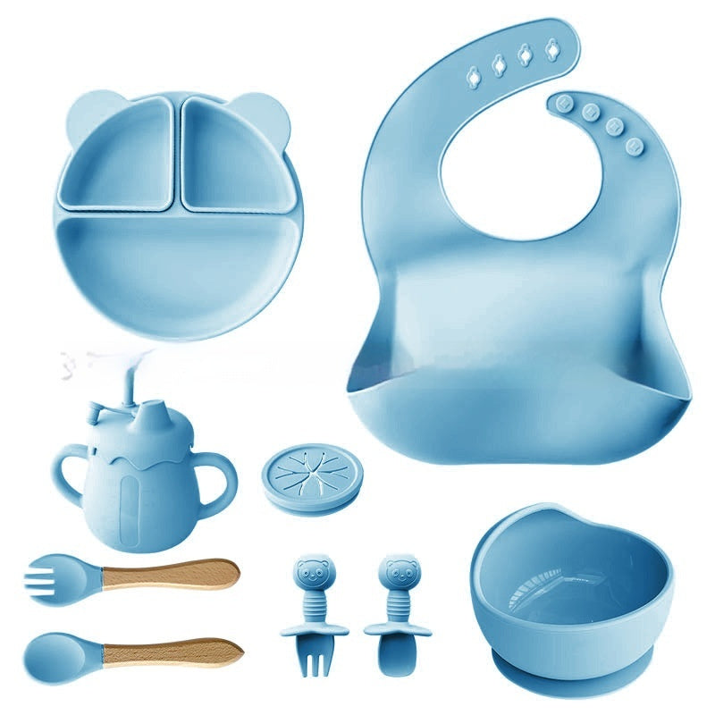 Children's Tableware Edible Silicon Set