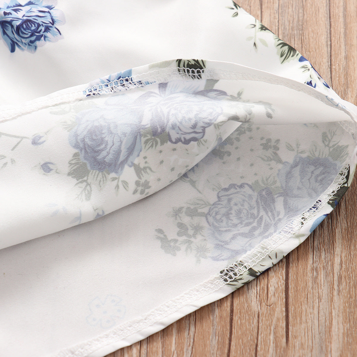 Pleated Skirt Floral Shorts Set