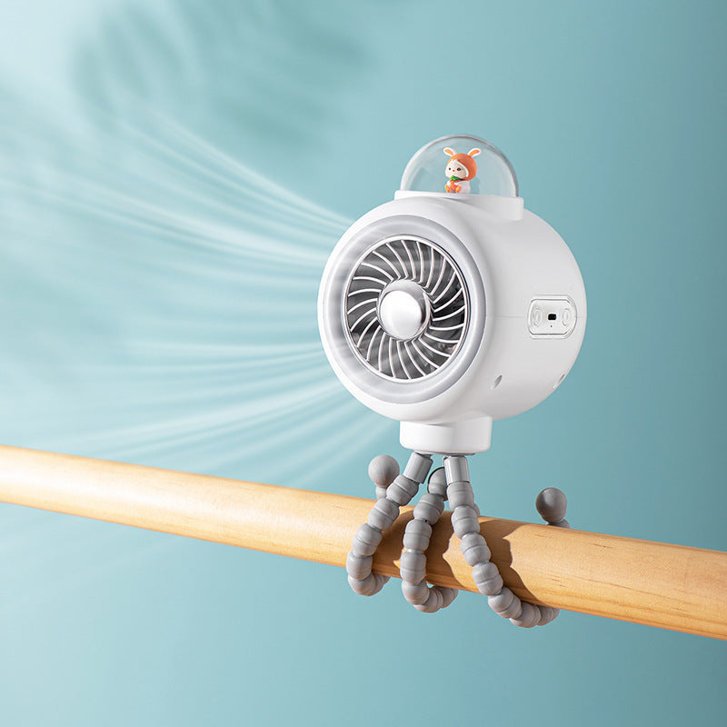 Octopus Little Fan Stroller Shaking Head