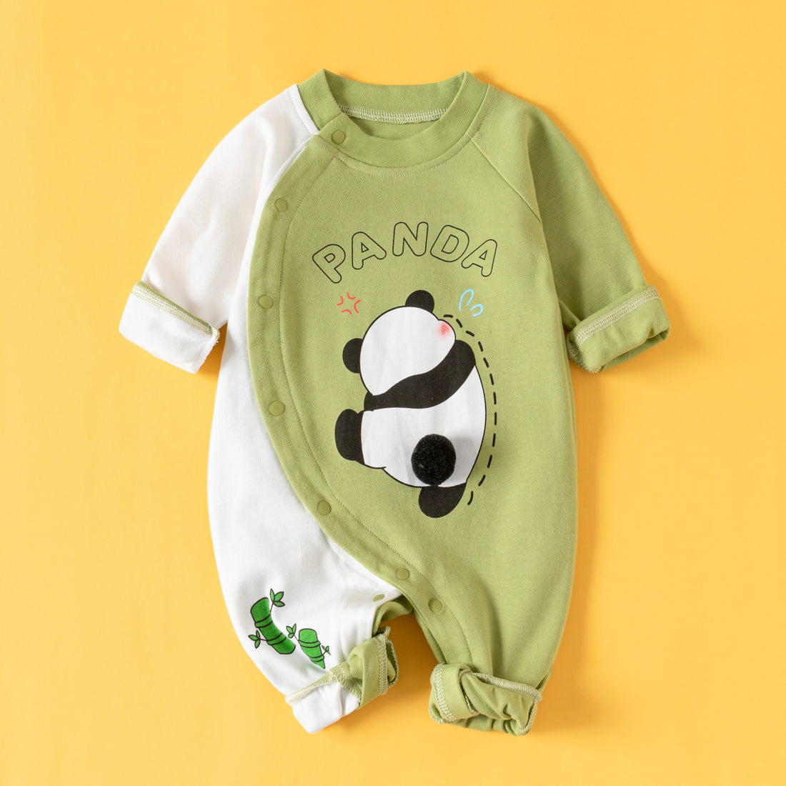 Romper Cotton Long Sleeve Toddler Rompers