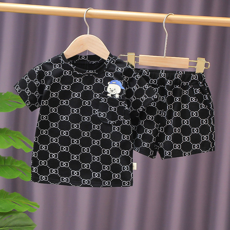Boys Summer Suit Trendy Korean Style