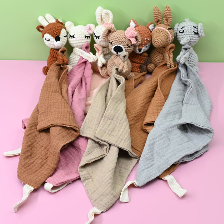 Baby Care Appeasing Towel Cute Animal