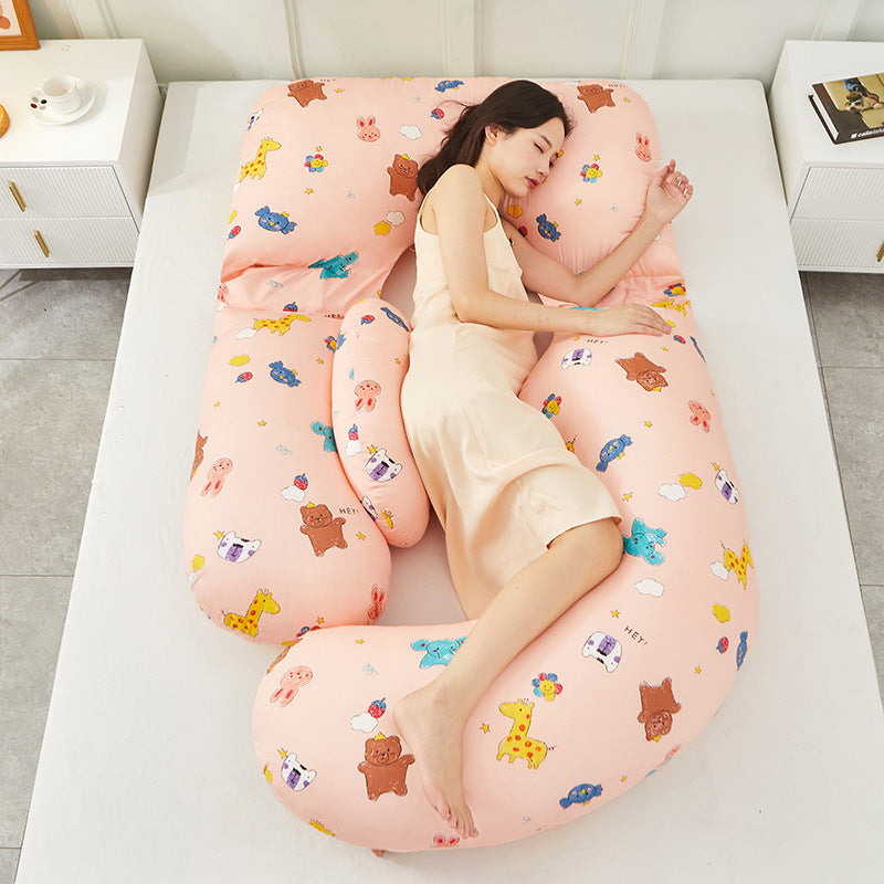 Lumbar Side Sleep U-shaped Pillow