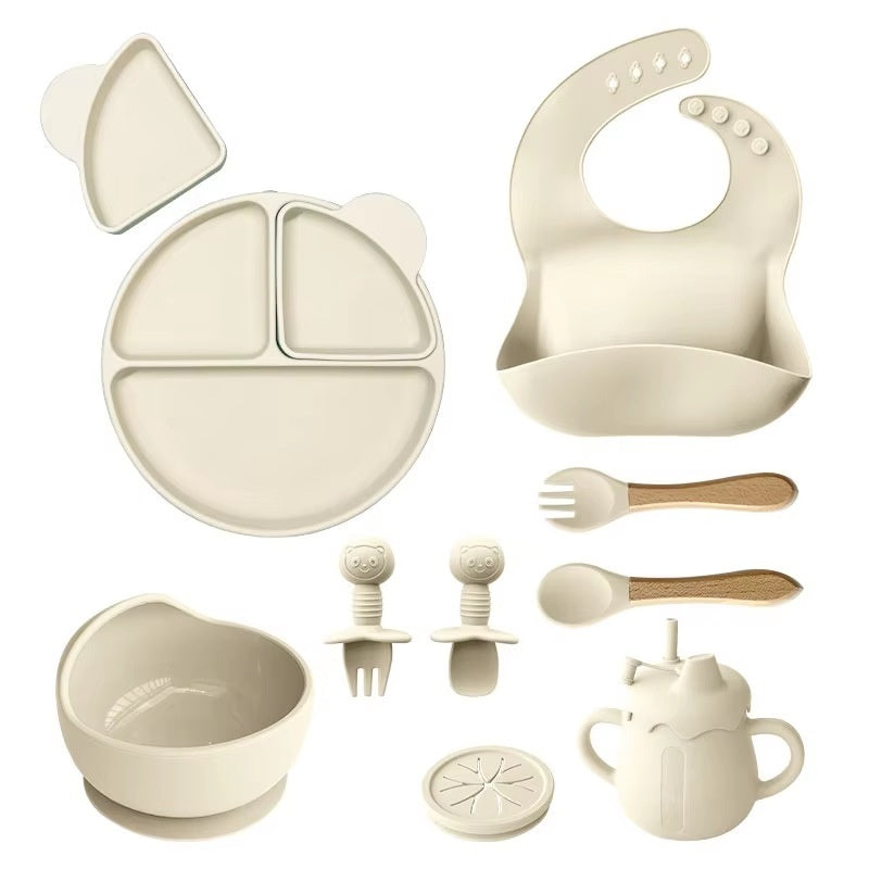 Children's Tableware Edible Silicon Set