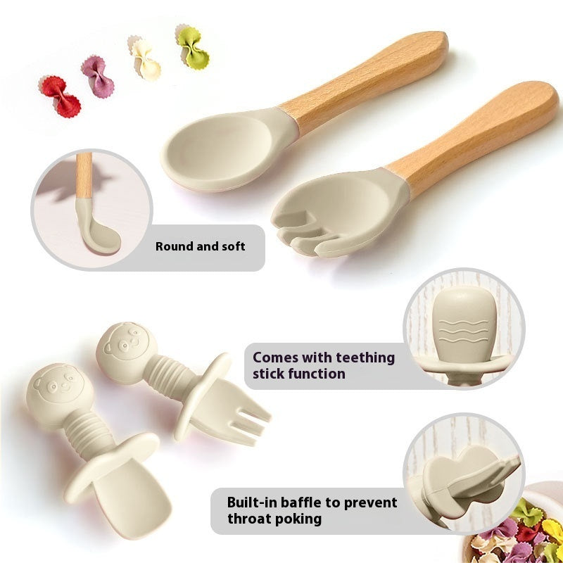 Children's Tableware Edible Silicon Set