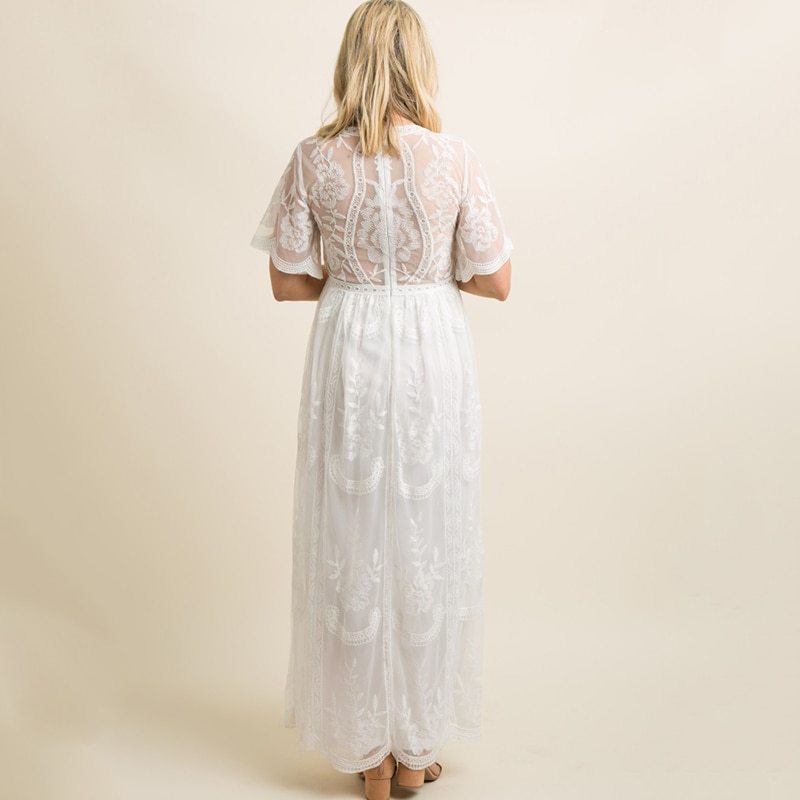 Short Sleeve Pregnancy Dress