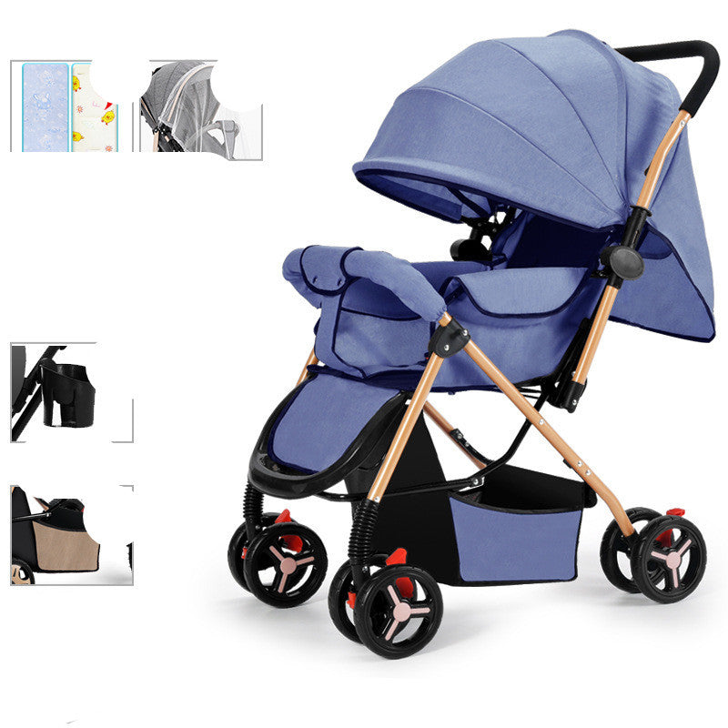 Baby Strollers Lightly To Absorb Shock