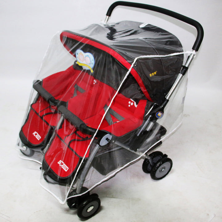 Universal Twin Stroller Windproof Cover
