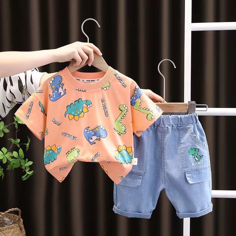 Boys Summer Suit Trendy Korean Style