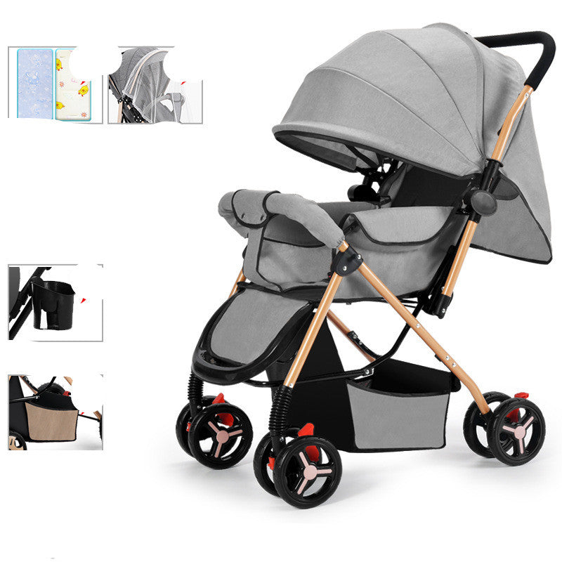Baby Strollers Lightly To Absorb Shock