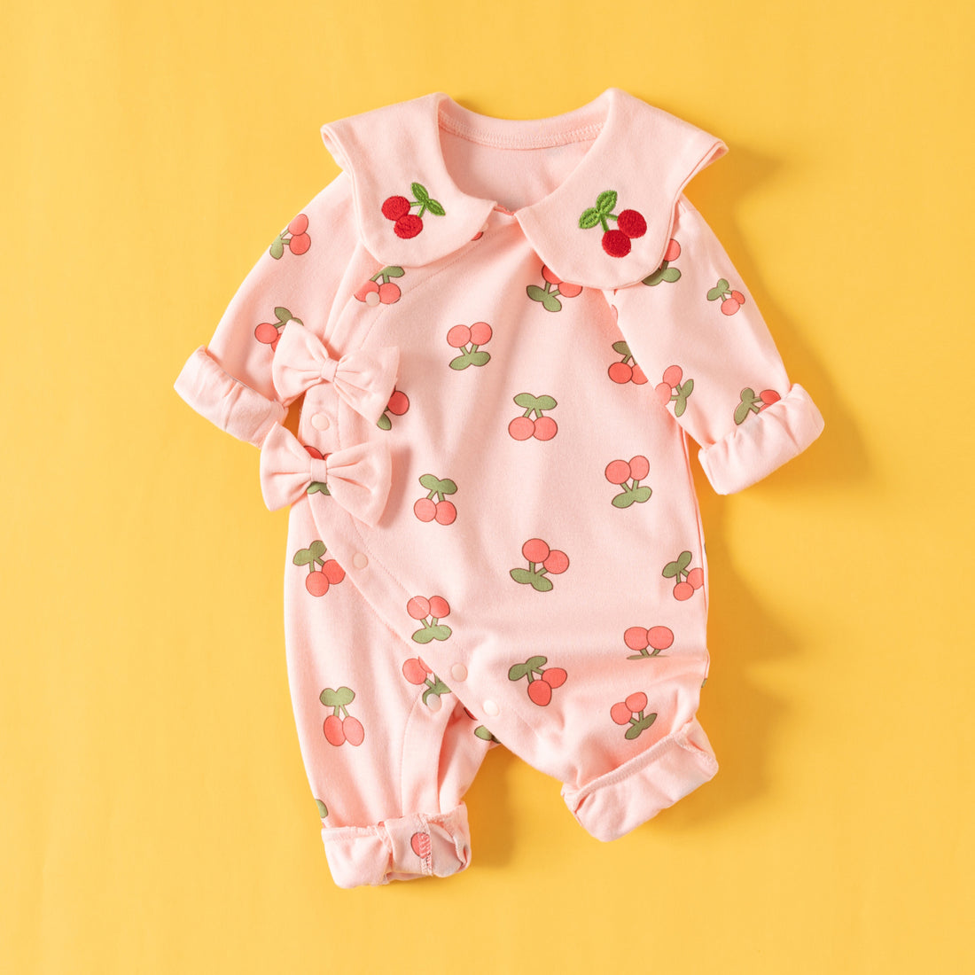 Romper Cotton Long Sleeve Toddler Rompers