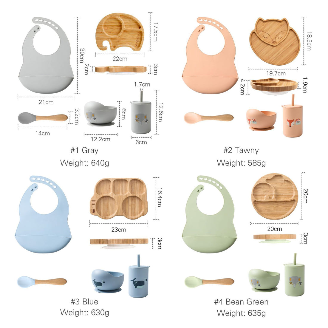 Baby Tableware Suit