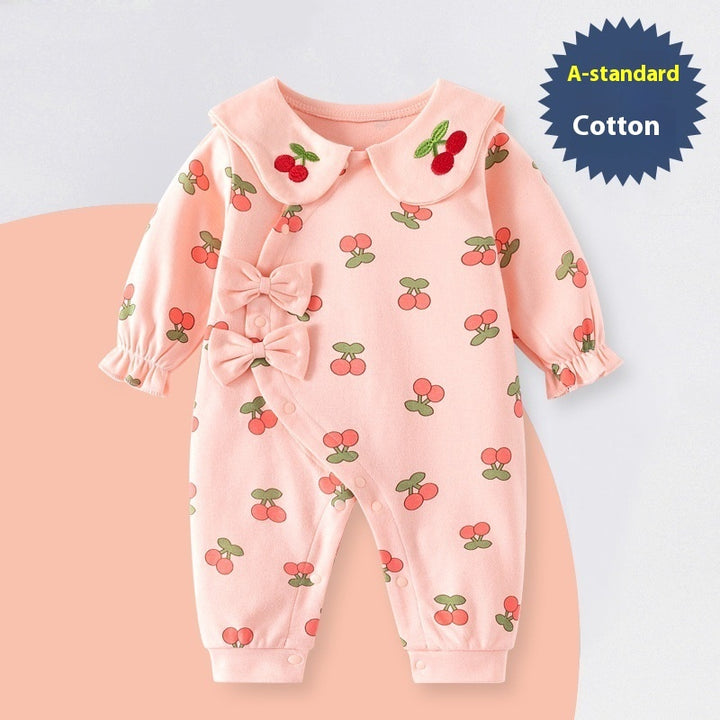 Romper Cotton Long Sleeve Toddler Rompers