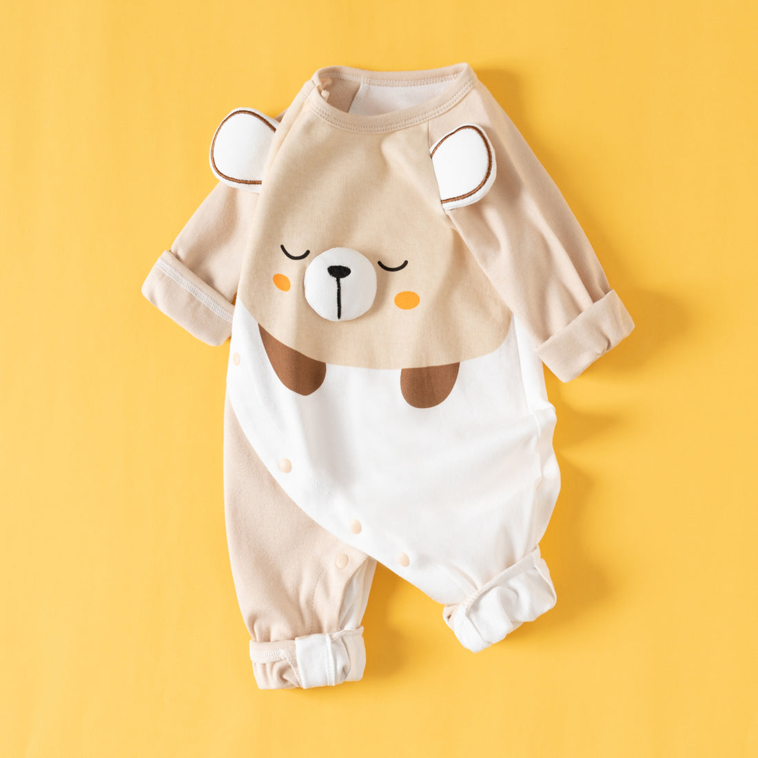 Romper Cotton Long Sleeve Toddler Rompers