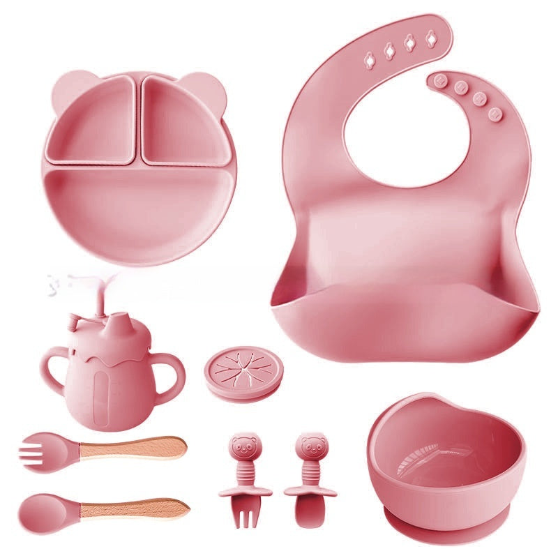 Children's Tableware Edible Silicon Set