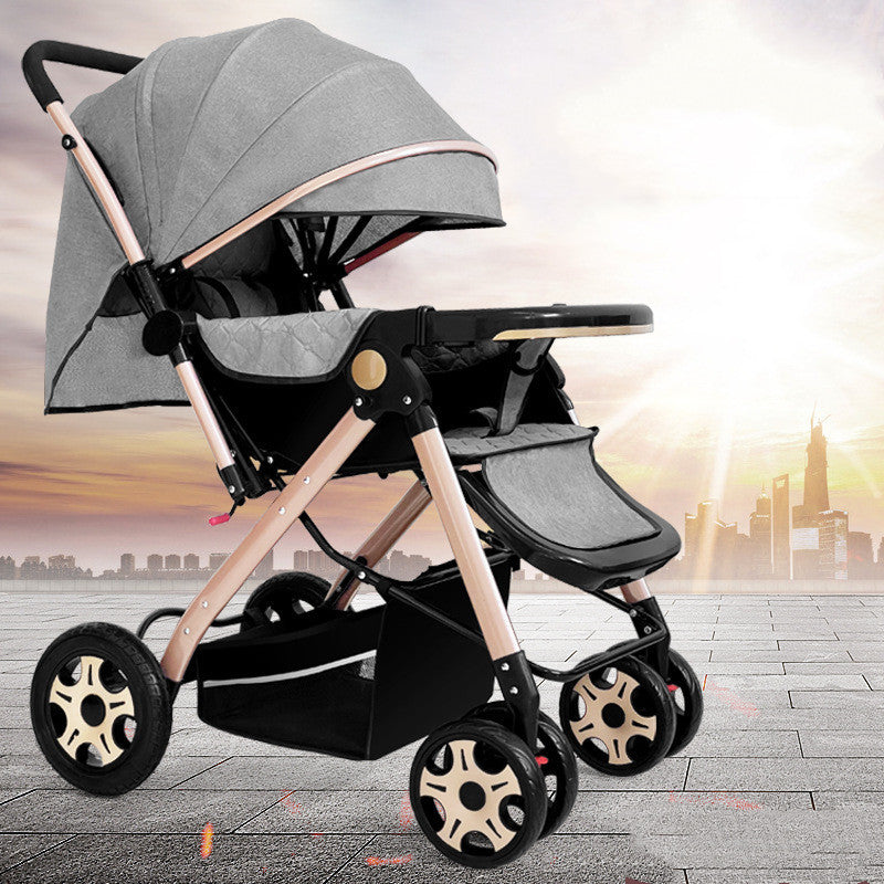 Baby Strollers Lightly To Absorb Shock