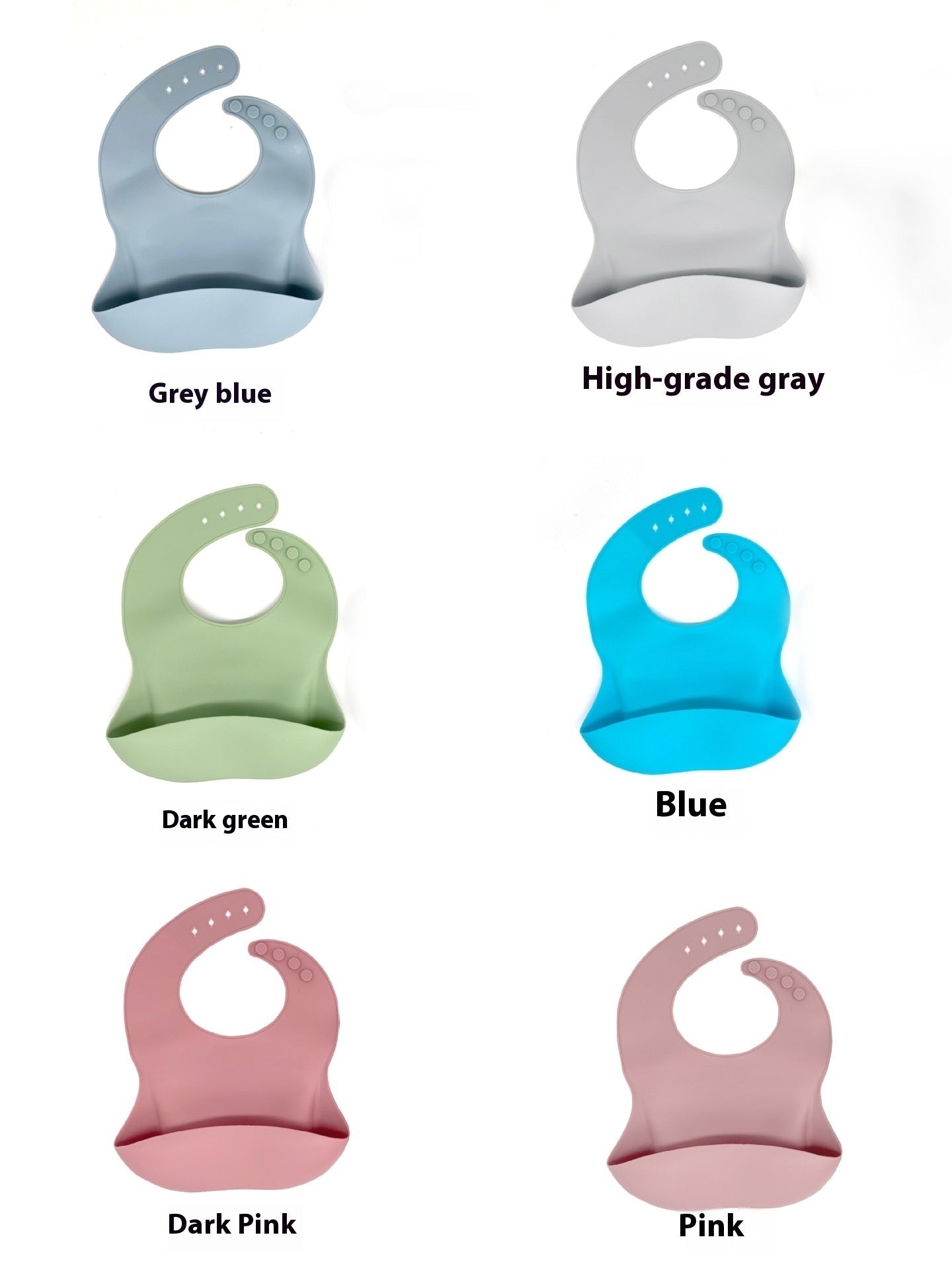 Children's Waterproof Bib Silicone Tableware Suit