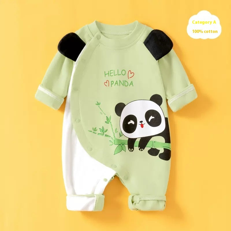 Romper Cotton Long Sleeve Toddler Rompers