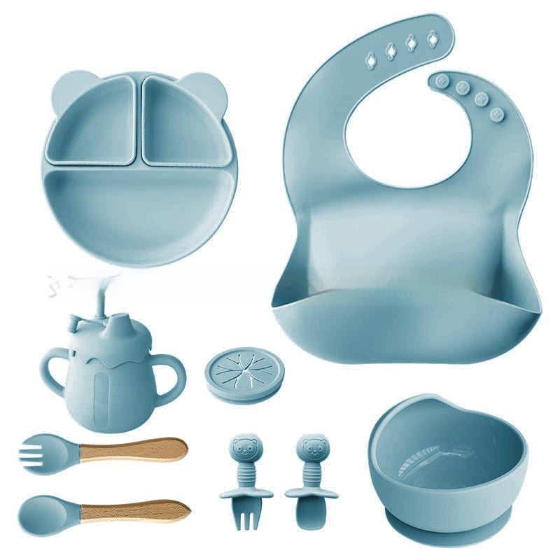 Children's Tableware Edible Silicon Set