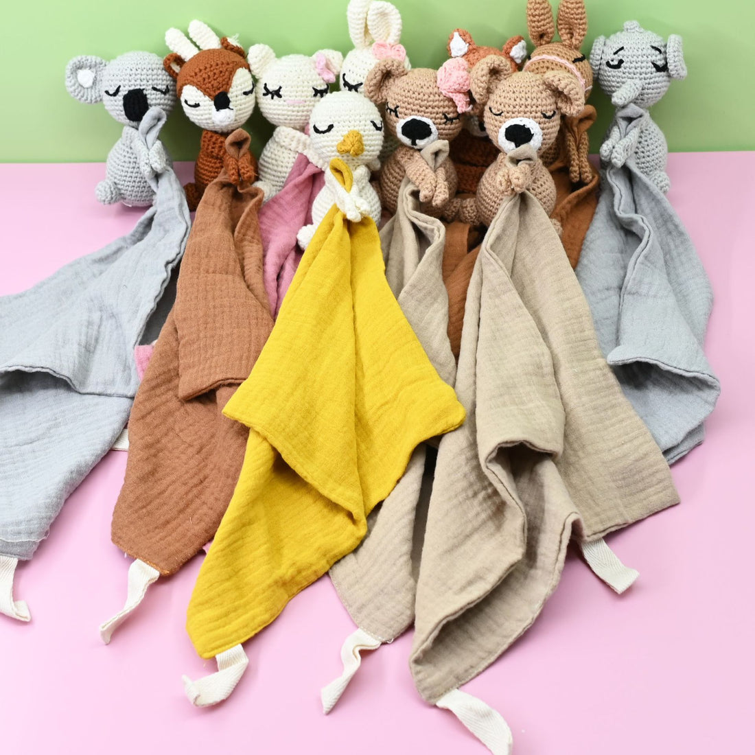 Baby Care Appeasing Towel Cute Animal