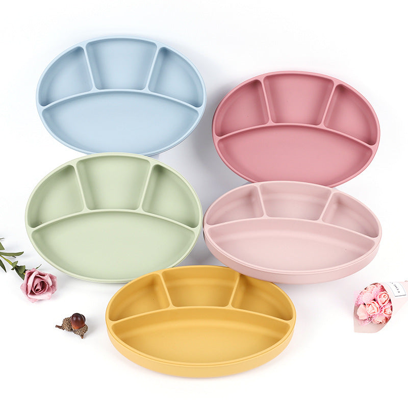 Baby Silicone Food Tableware Set